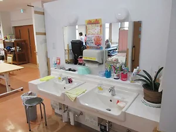 春風荘 通所洗面所